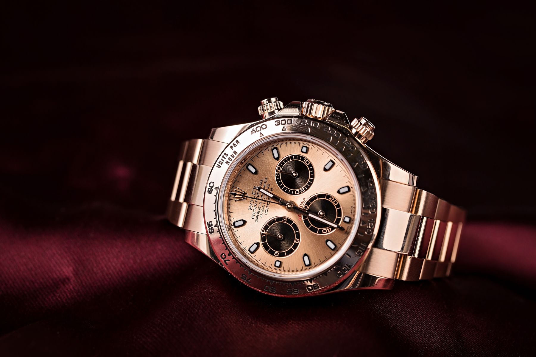 Everose Gold Rolex Daytona 116505 Pink Dial