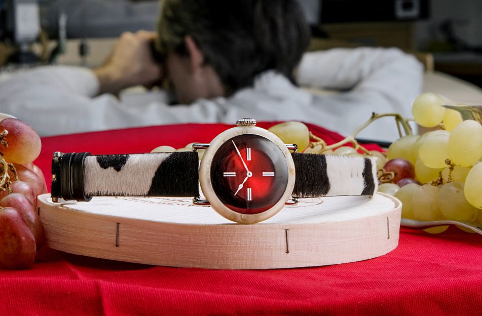 H. Moser & Cie. Swiss Mad Watch Unusual Case Materials