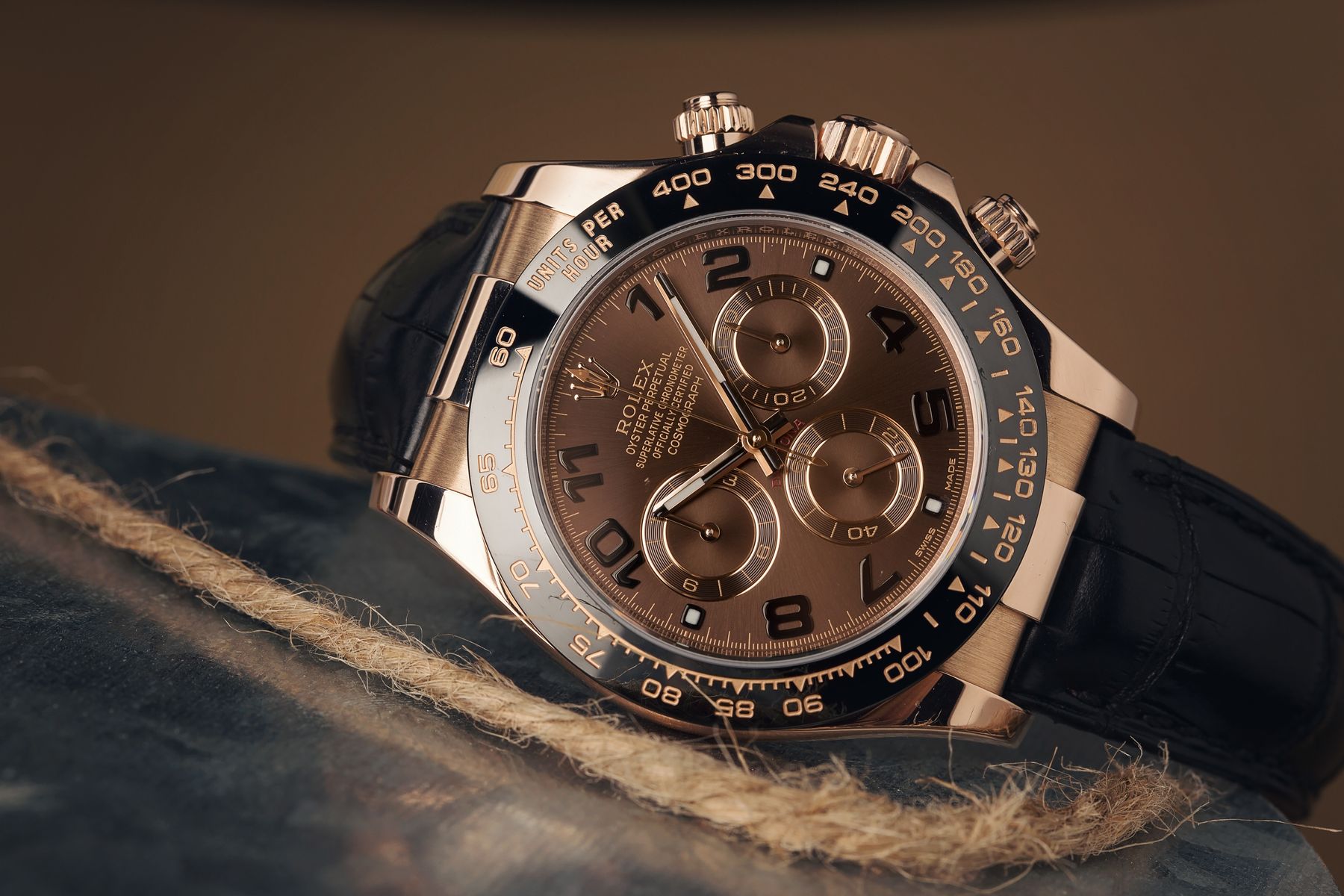 Everose Gold Rolex Daytona 116515LN Chocolate Dial