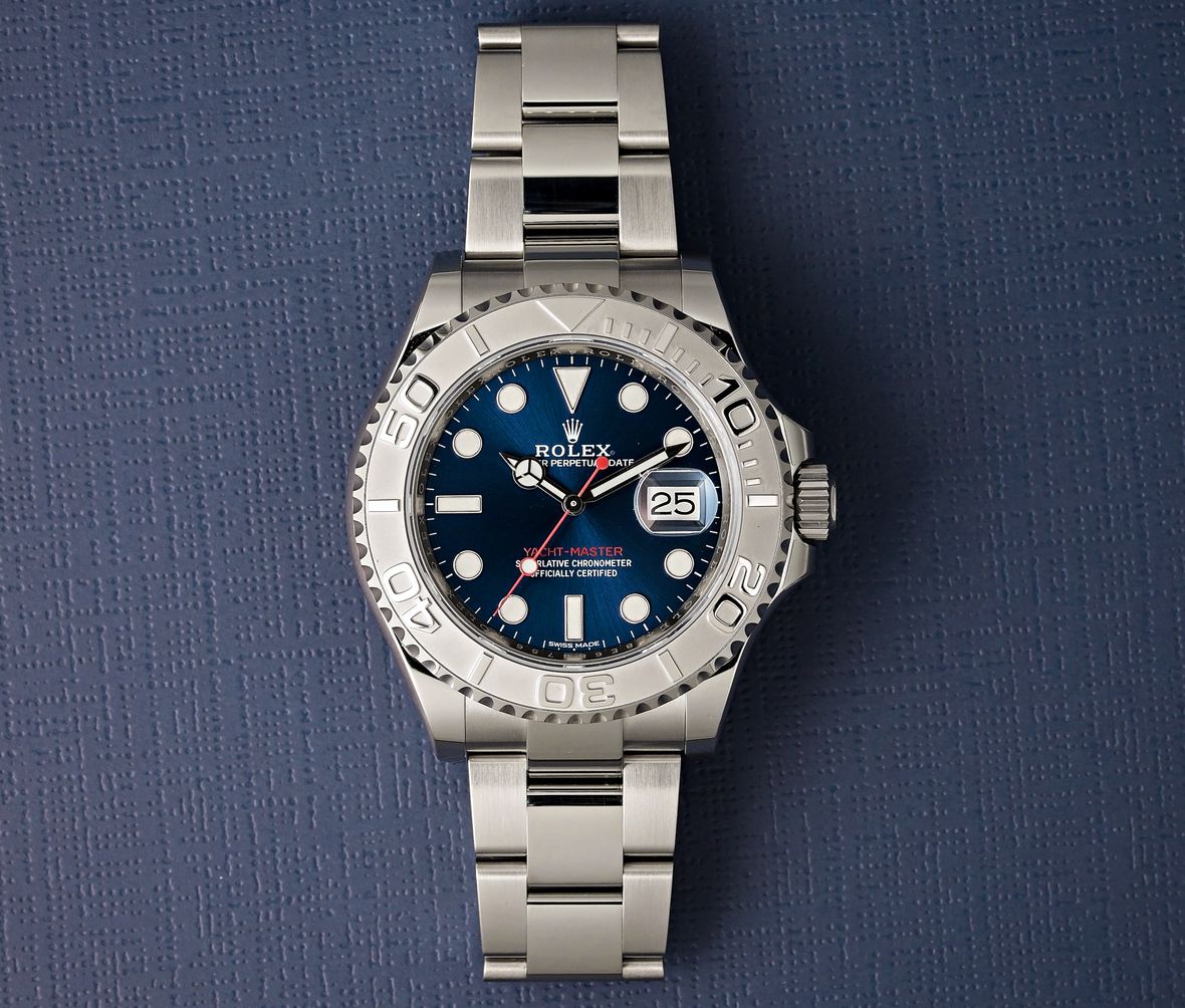 rolex yacht master size