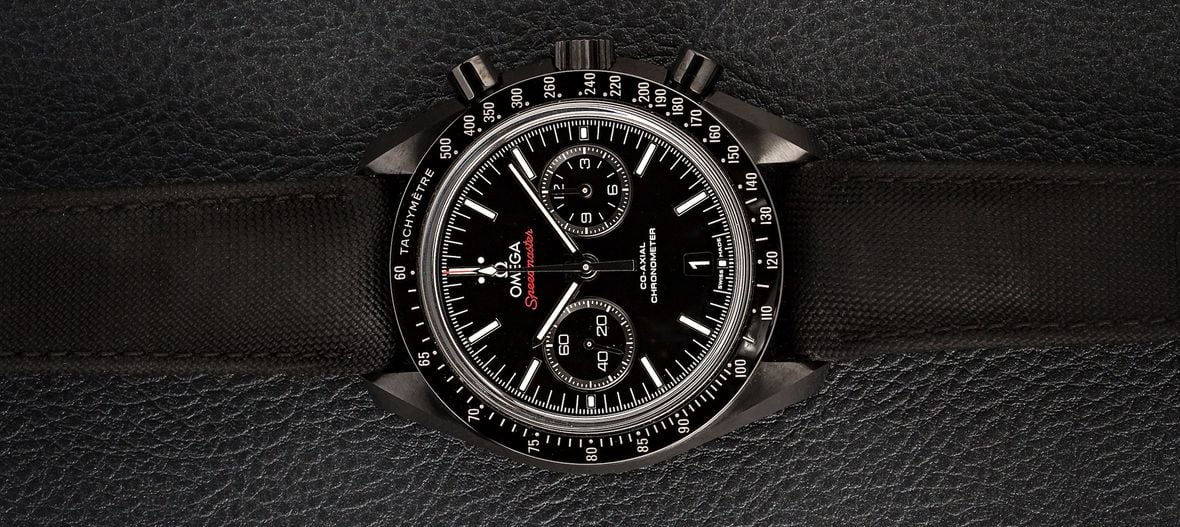 Omega Speedmaster Dark Side of the Moon vs Grey Side of Moon |