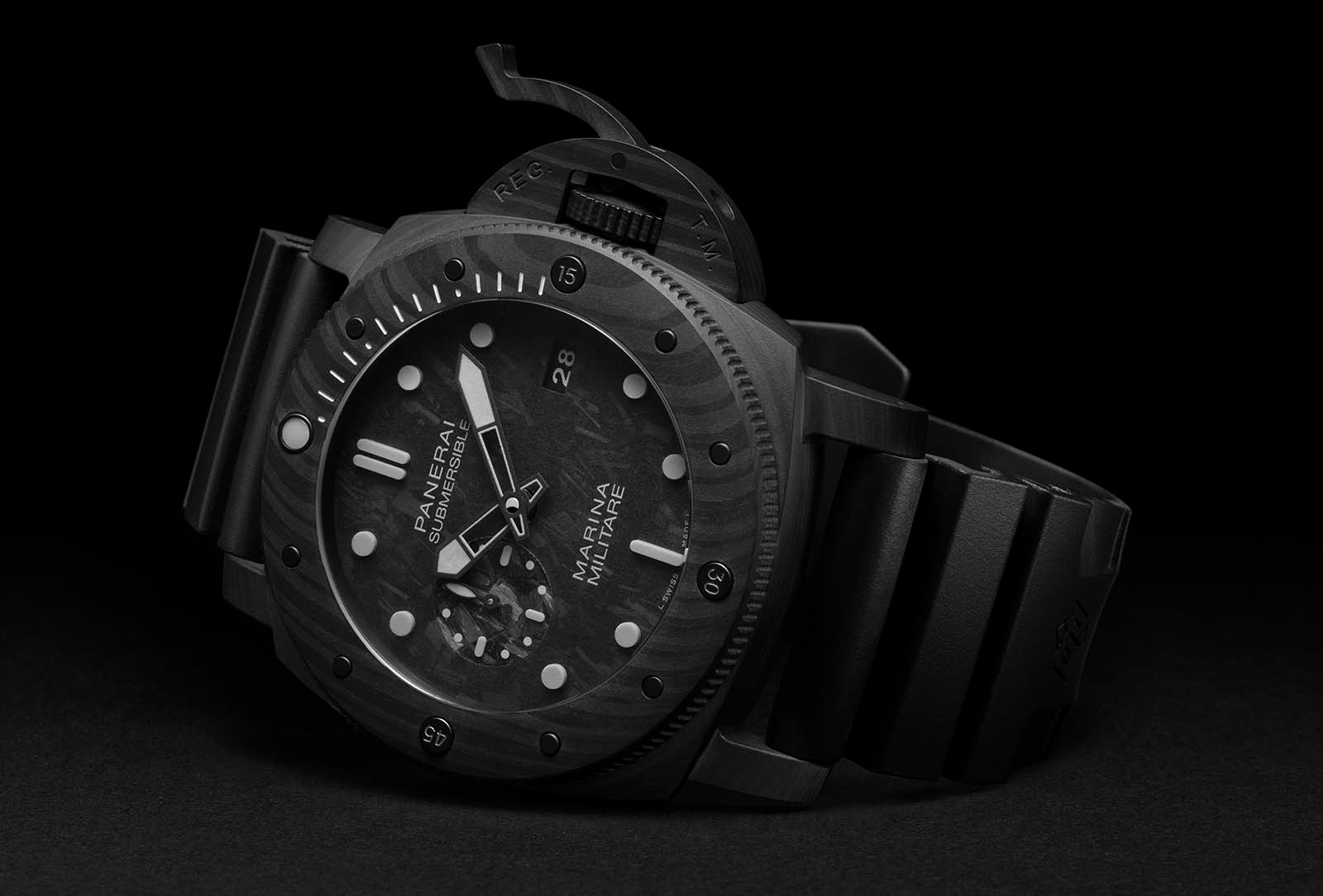 Panerai Submersible Marina Militare Carbotech PAM00979 Submersible Marina Militare Carbotech