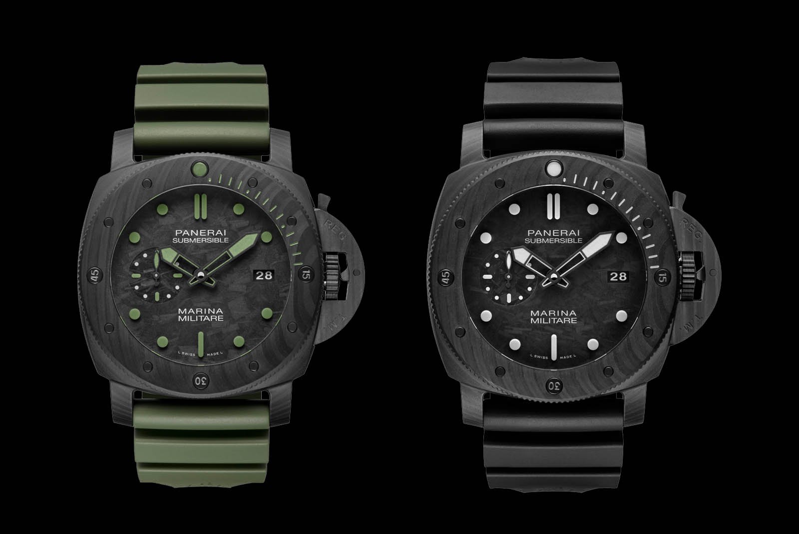 Panerai Submersible Marina Militare Carbotech Submersible Marina Militare Carbotech