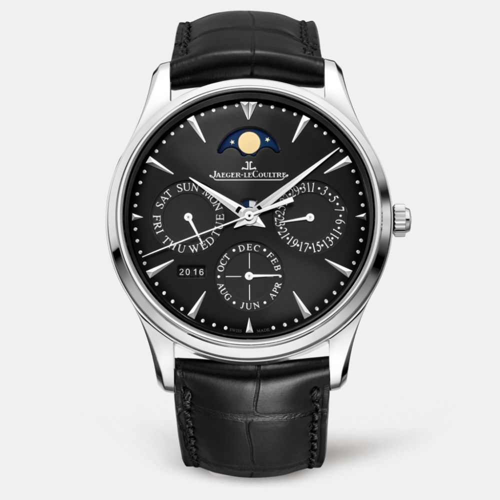 Underrated Jaeger LeCoultre Master Ultra Thin Perpetual Calendar In 