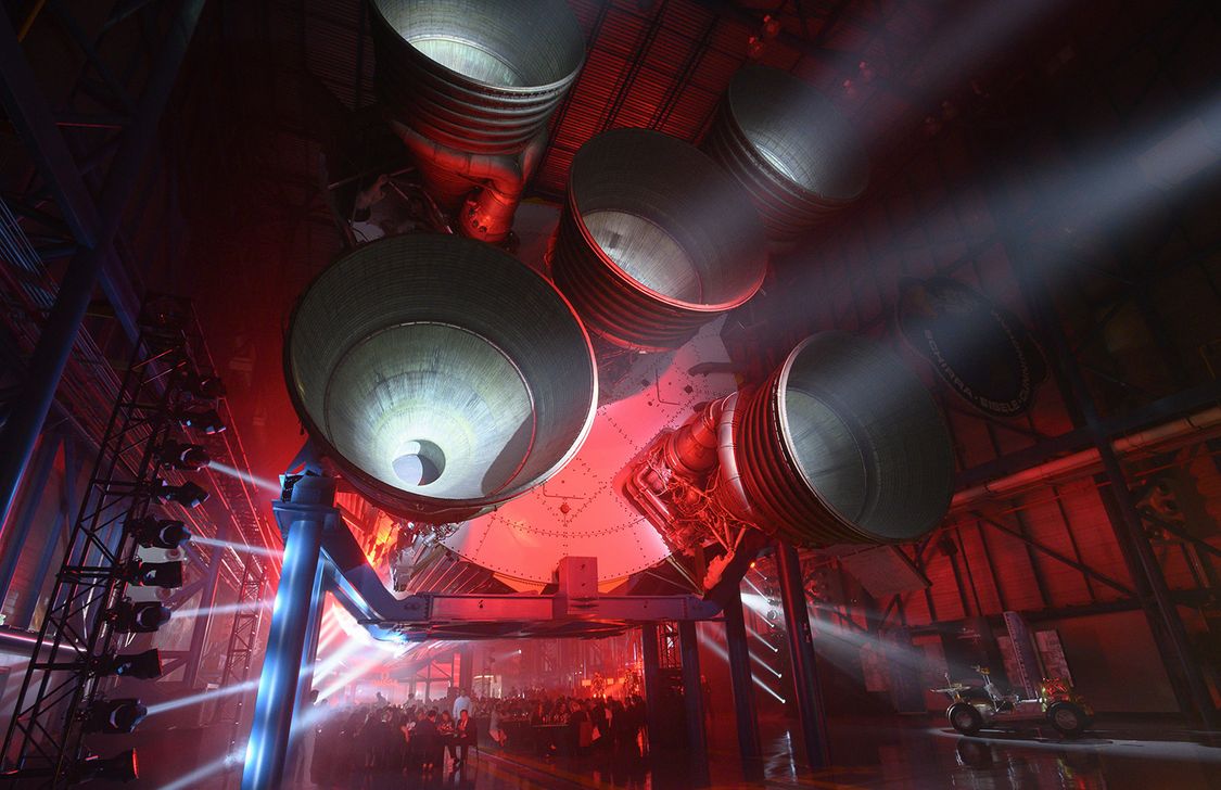 Saturn V Rockets Moon Landing