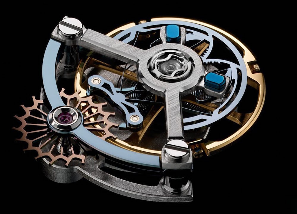 Ulysse Nardin balance and escapement Silicon