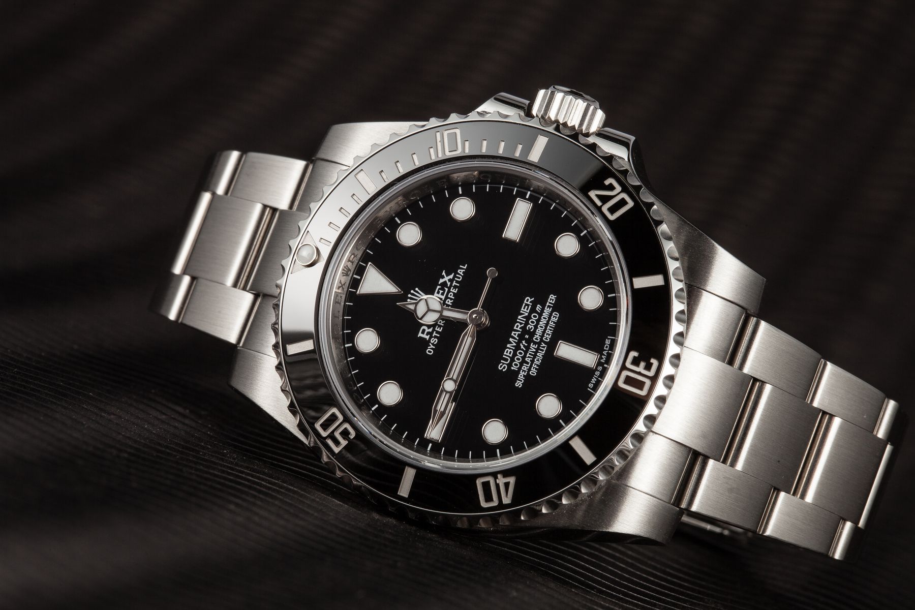 Rolex Dive Watches No-Date Submariner 114060