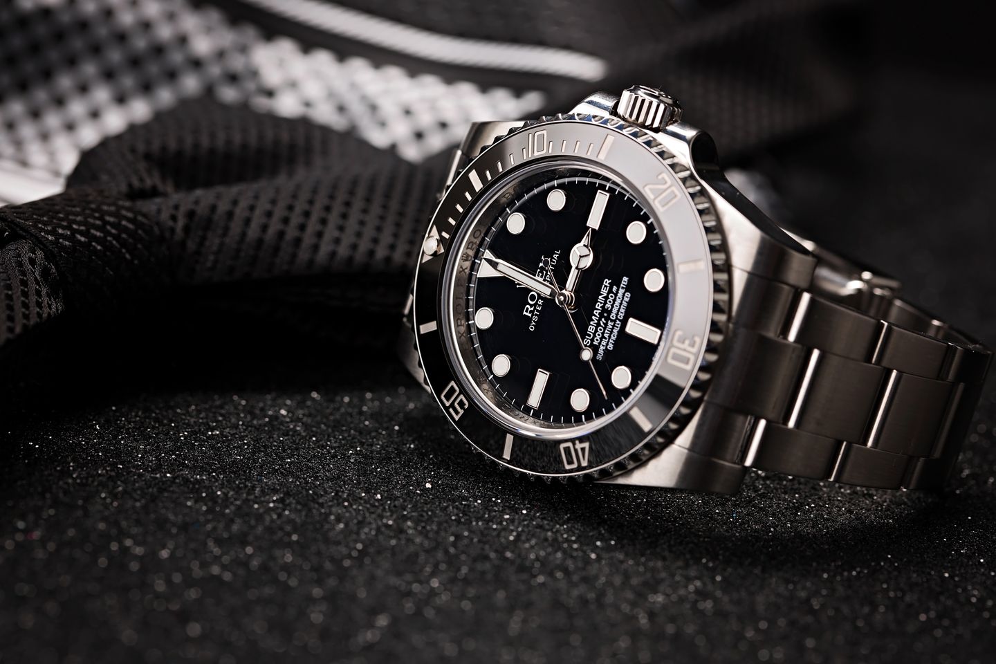 Rolex no-date Submariner ref. 114060 Pre-Owned Rolex Submariner