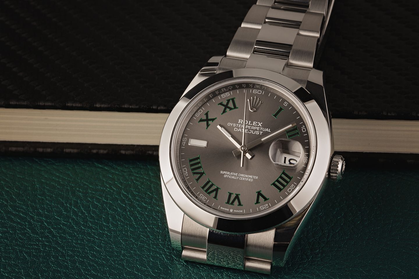 how to set the date on a rolex datejust