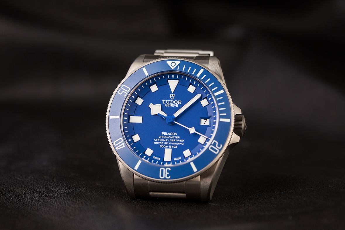 Lịch sử Tudor Pelagos Blue Dial