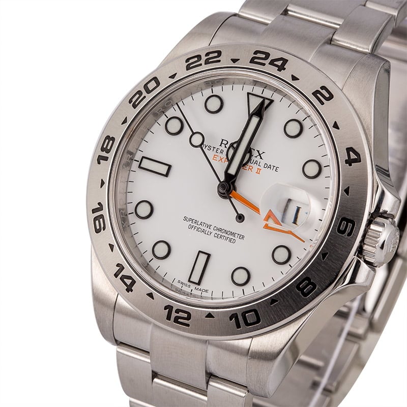 rolex watch white face