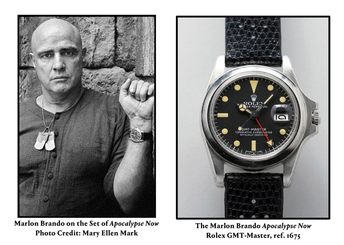 marlon brando rolex gmt