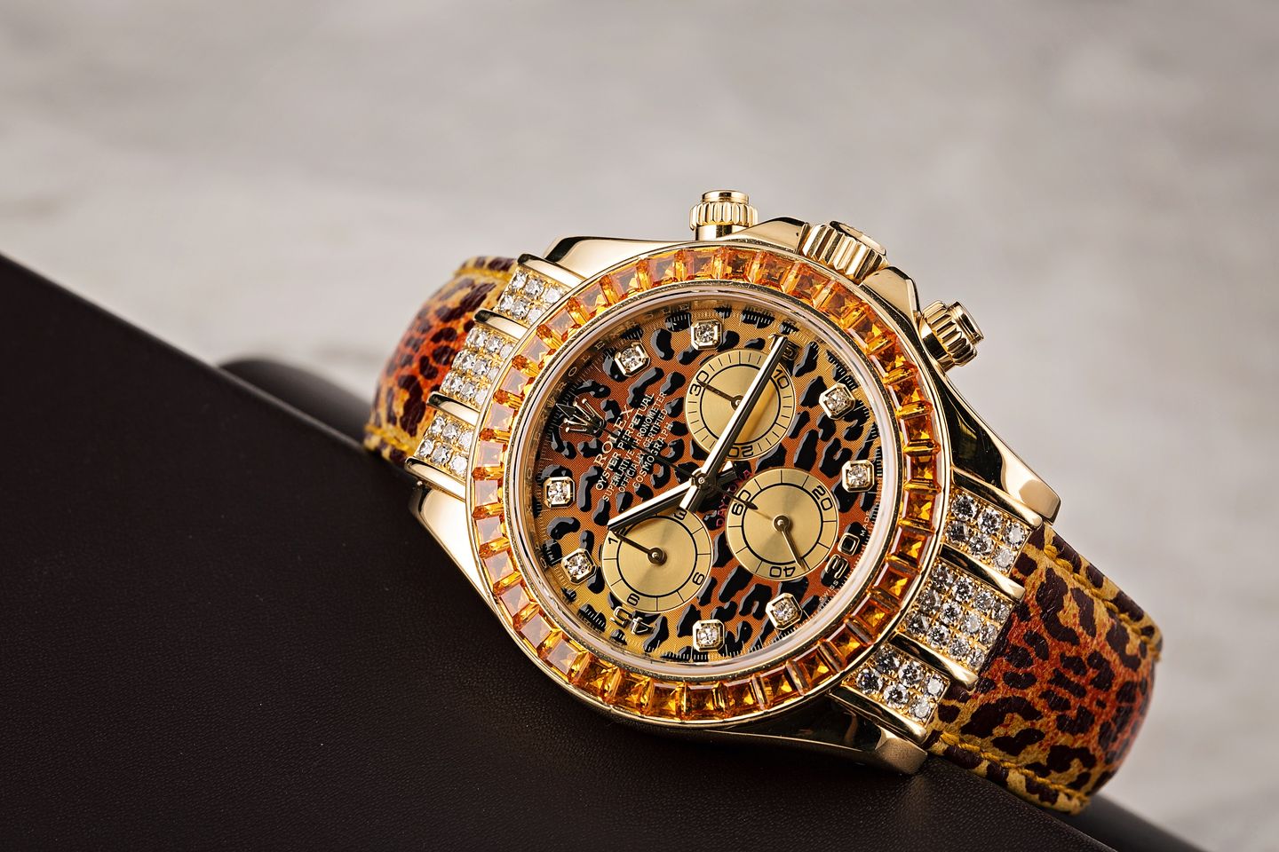 rolex daytona leopard price