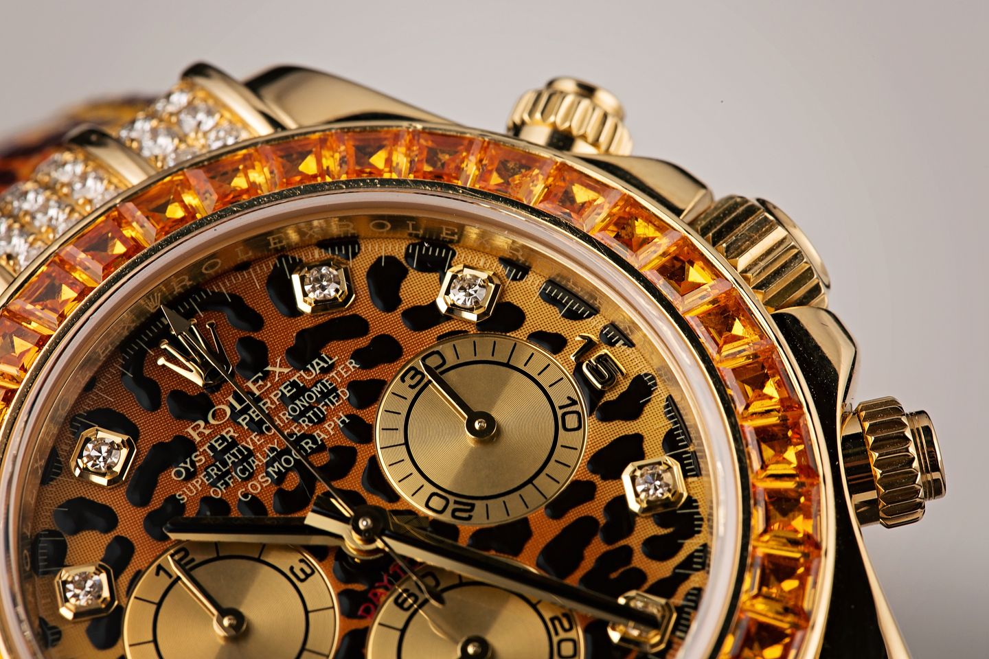 Rolex Daytona ref. 116598SACO "Leopard" Rolex Leopard Daytona 116598 SACO