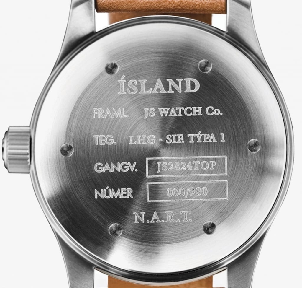 JS Watch SIF N.A.R.T. 1948 - A Watch from Iceland - Bob's Watches