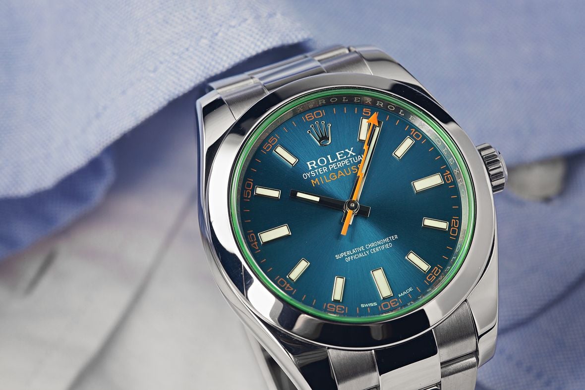 Rolex Milgauss Z-Blue 116400GV 