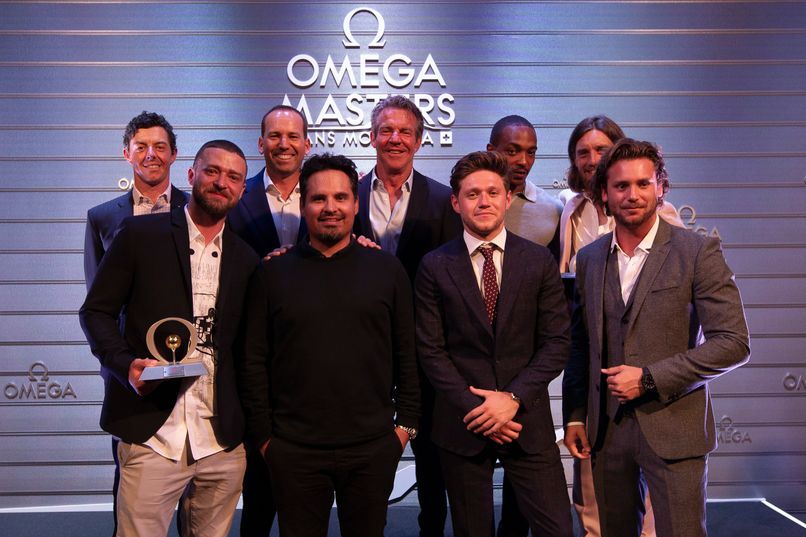 Omega Celebrity Masters - Rory McIlroy, Sergio Garcia, Dennis Quaid, Anthony Mackie, Tommy Fleetwood, Justin Timberlake, Michael Peña, Niall Horan, Bastian Baker