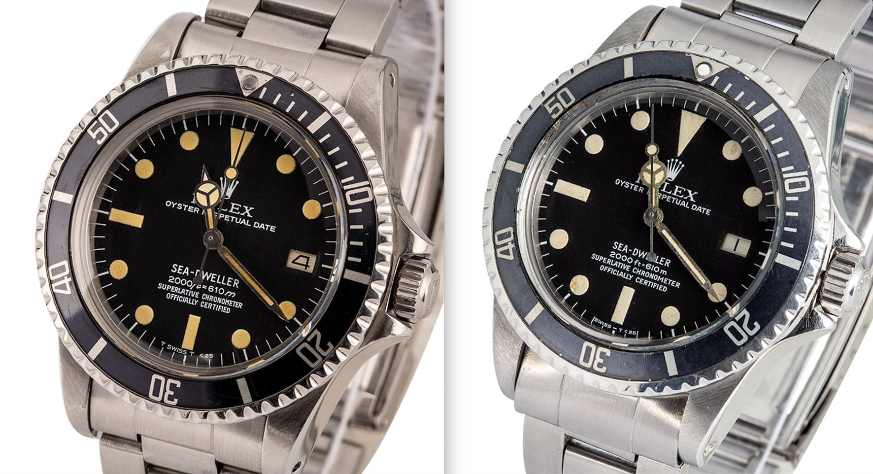 Rolex Rail Dial Sea-Dweller 1655