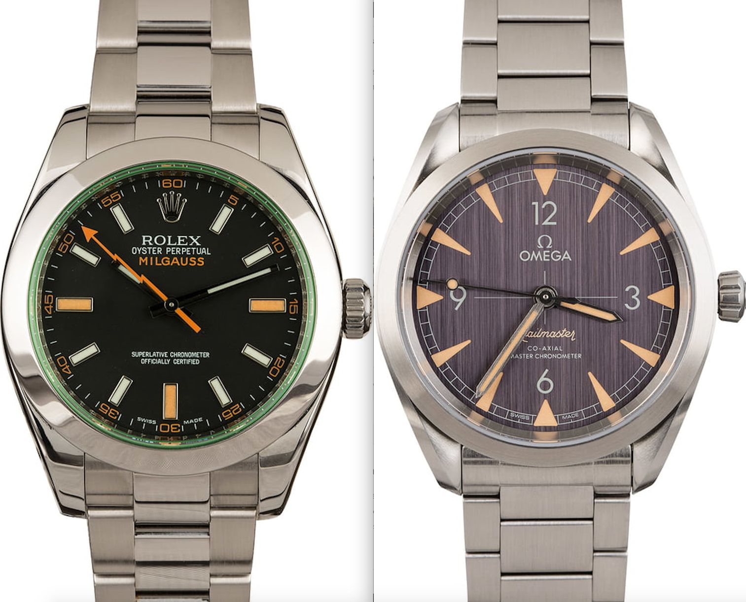 Antimagnetic Watches: Rolex Milgauss vs Omega Railmaster