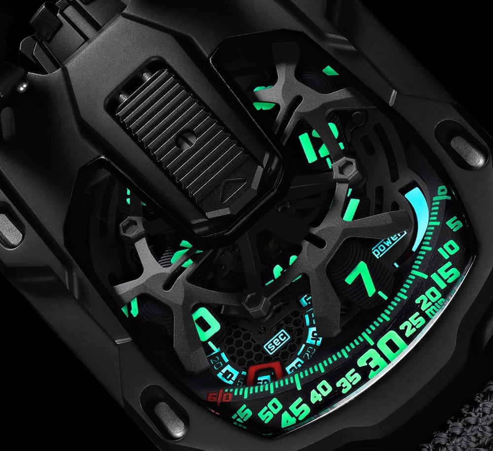 Urwerk UR-105 Luxury Black Watches