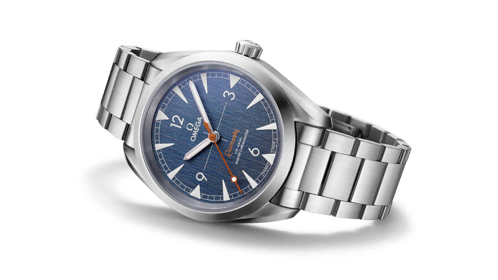 Omega Railmaster Denim Dial