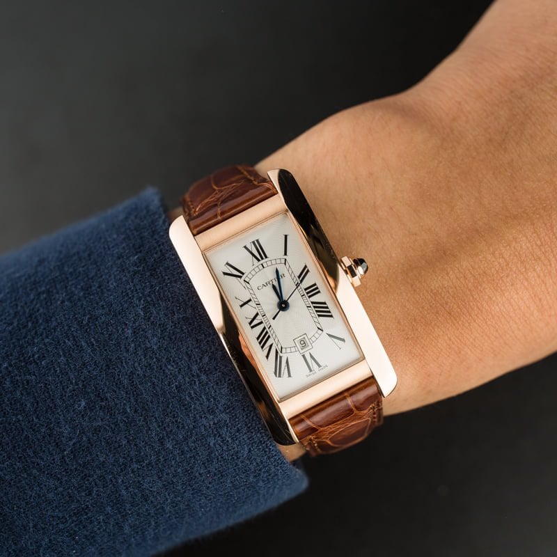 cartier americana tank