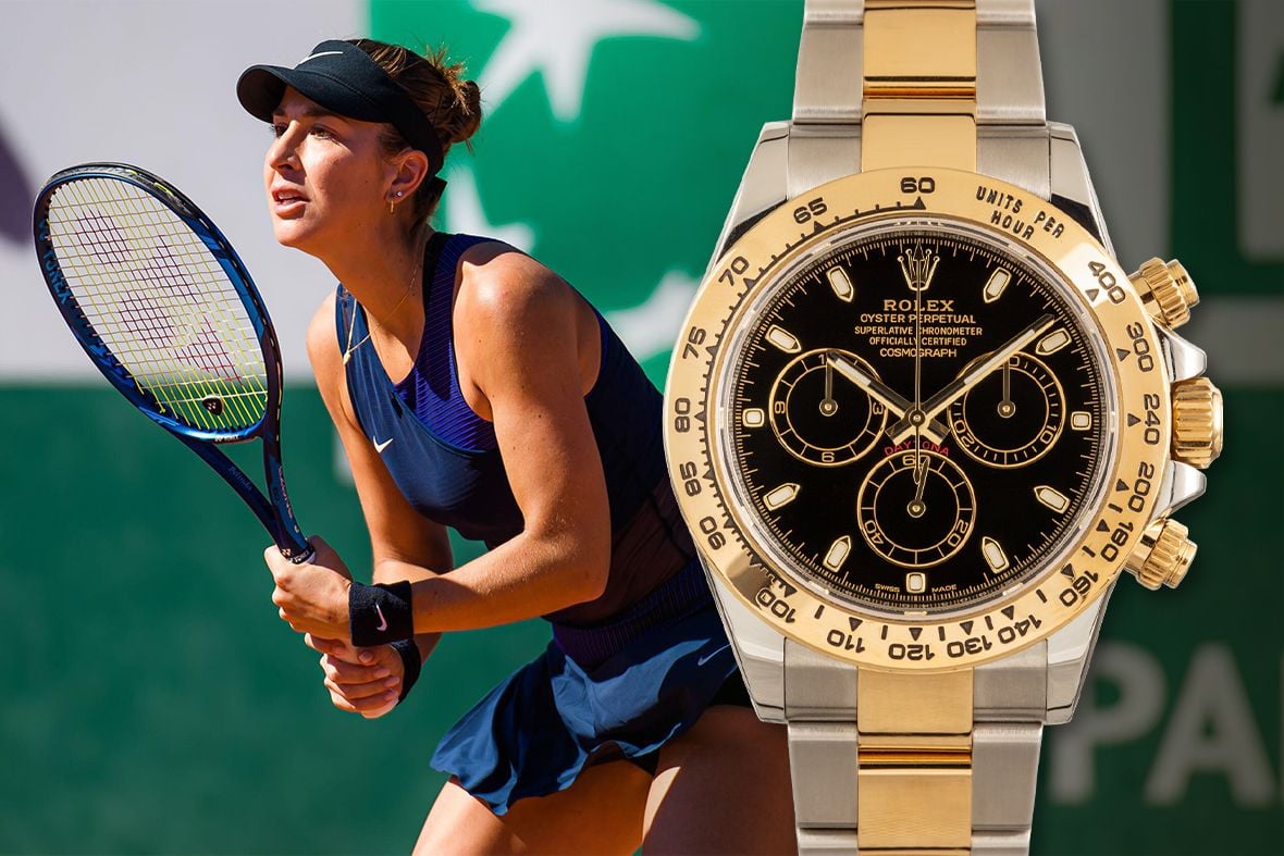 US Open Belinda Bencic Rolex Daytona 116503