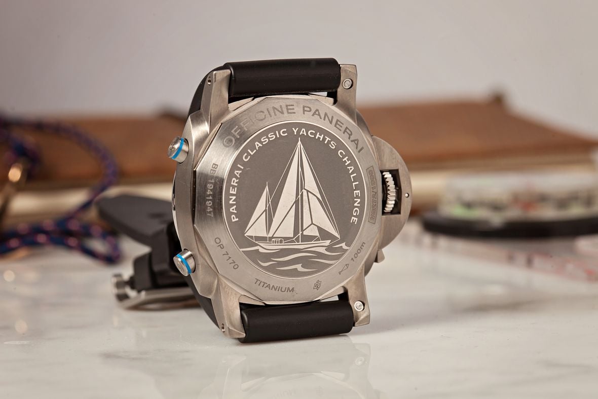 Sailing regatta watches Panerai Luminor Yachts Challenge PAM00764