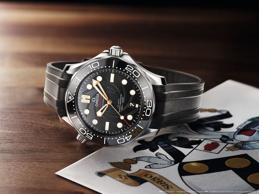 Omega James Bond Watch: The Seamaster Diver 300M “On Her Majesty’s Secret Service” 50th Anniversary Edition