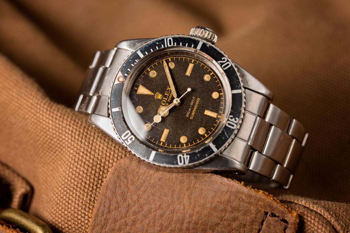 James Bond Rolex Submariner 6538 Big Crown