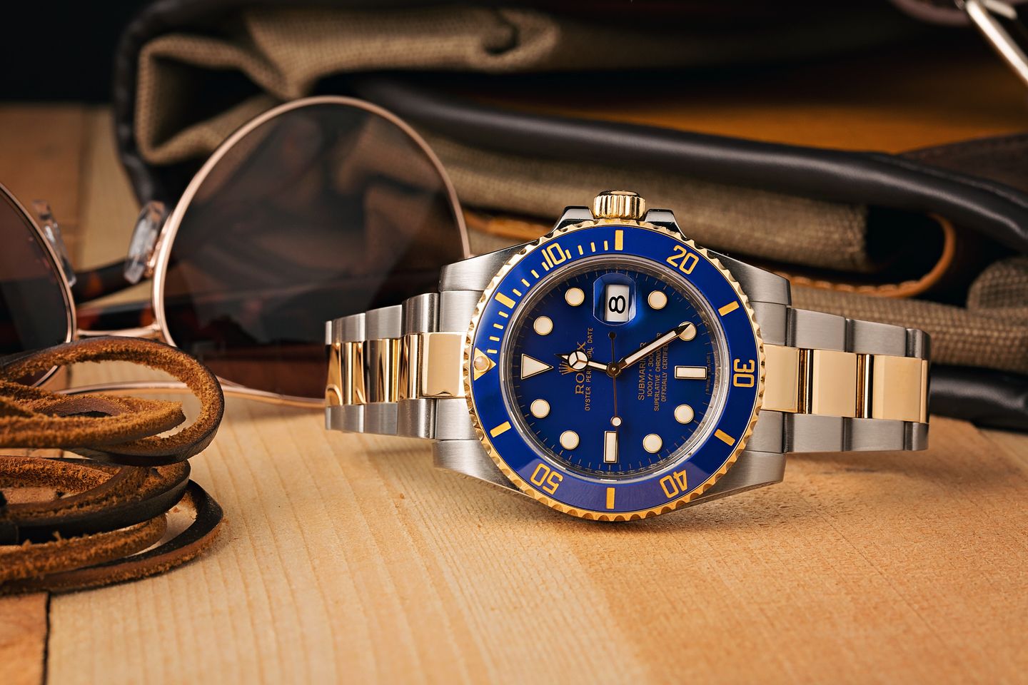 Rolex Submariner Cerachrom ceramic Two-Tone 16613 vs 116613 Rolesor