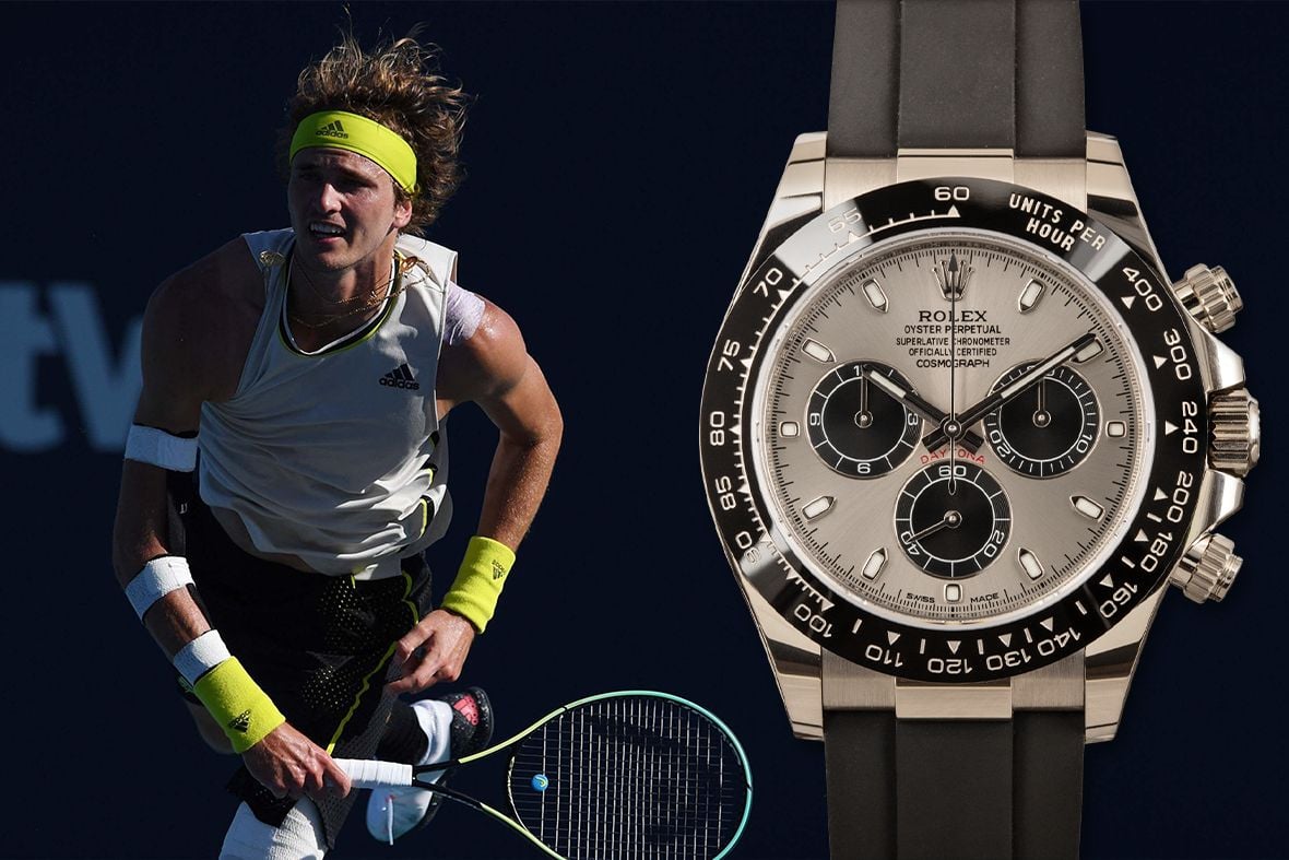 US Open Alexander Zverev Rolex Daytona 116519LN