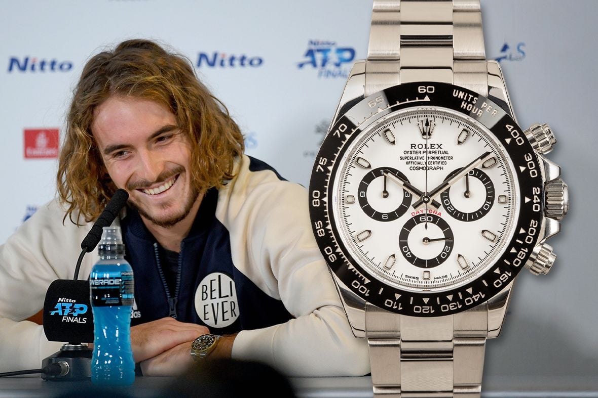 US Open Stefanos Tsitsipas Rolex Daytona 116500LN