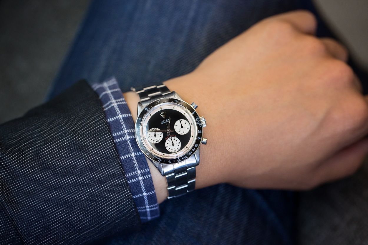 Rolex Paul Newman Daytona Found inside Couch