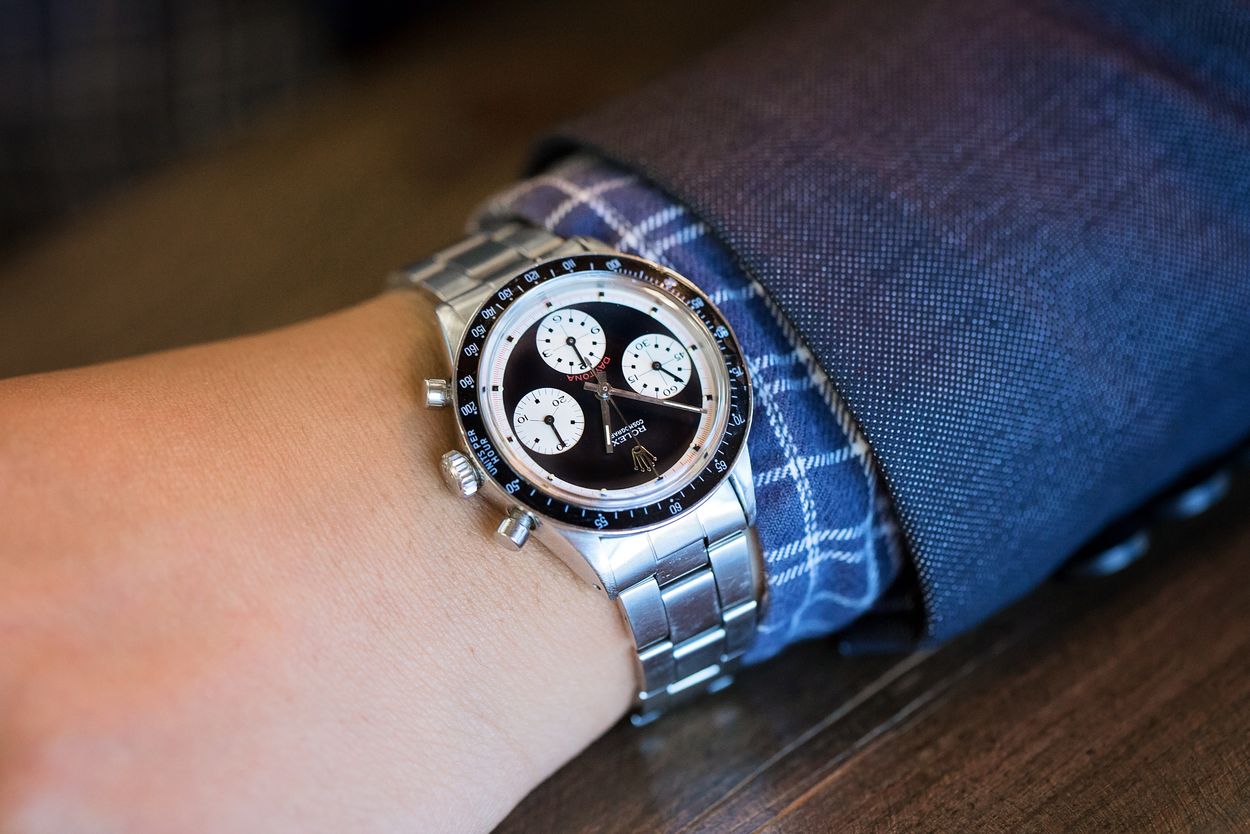 Rolex Paul Newman Daytona Found inside Couch