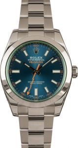 Rolex Watches for Men and Women Milgauss 116400GV Z-Blue Dial