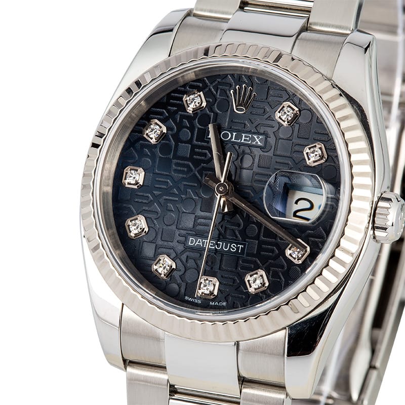 Rolex Datejust Jubilee Dial Diamond