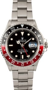 Rolex GMT-Master II ref. 16760 "Coke" Rolex watch holiday party GMT-Master coke red and black