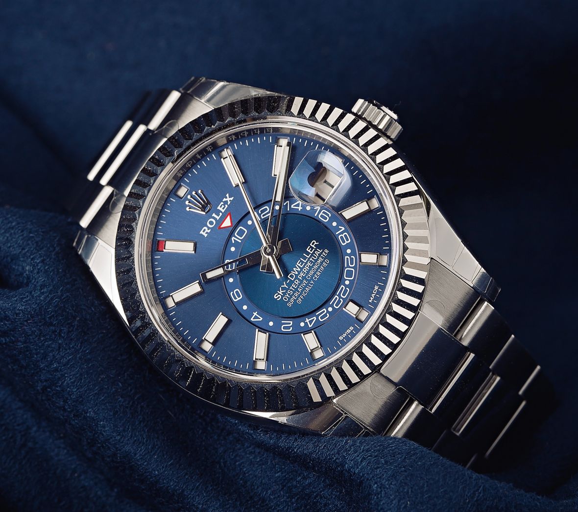 Rolex Blue Dial Sky-Dweller 326934