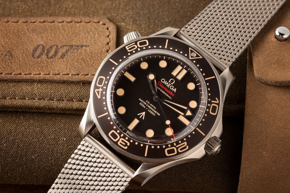 James Bond Omega Seamaster Diver 300M No Time to Die 007 Edition