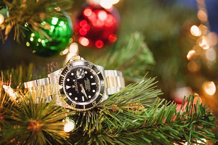 Rolex Watches Holiday Party Submariner Two-Tone