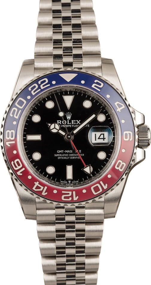 Rolex Watches GMT-Master II Pepsi Jubilee 126710 BLRO