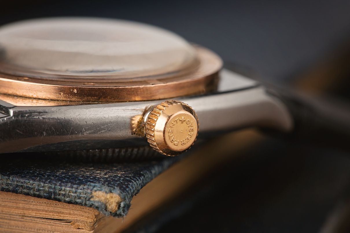 Serpico y Laino Rolex Oyster ref. 3359 Rose Gold Rolex Oyster 3359 Serpico y Laino Dial Rose Gold Two-Tone