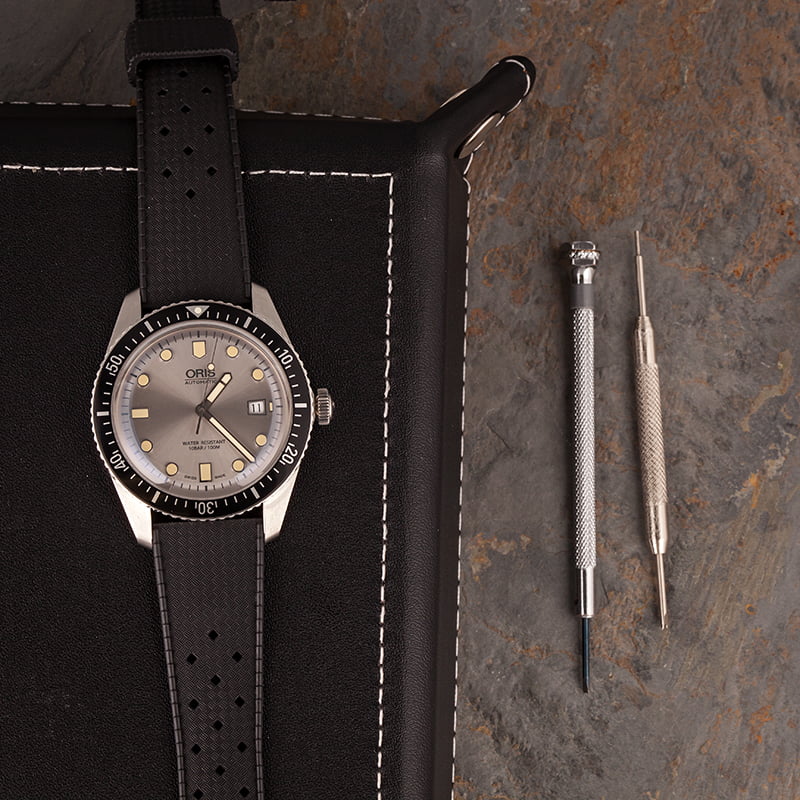 Oris Divers Sixty-Five silver dial