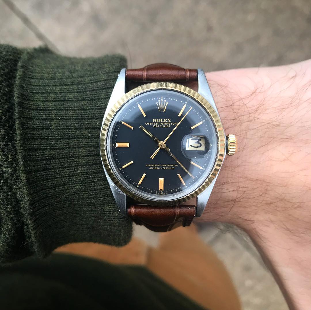 Rolex Datejust ref. 1601 Two-Tone Teddy Baldassarre Rolex Collecting Rolex Datejust 1601 Two-Tone