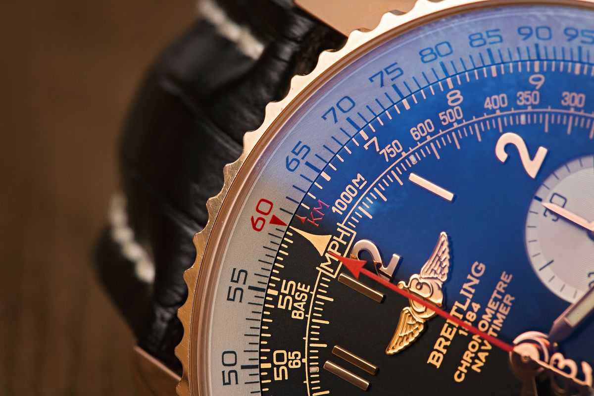 Breitling Navitimer Official Buying Guide Slide Rule Bezel