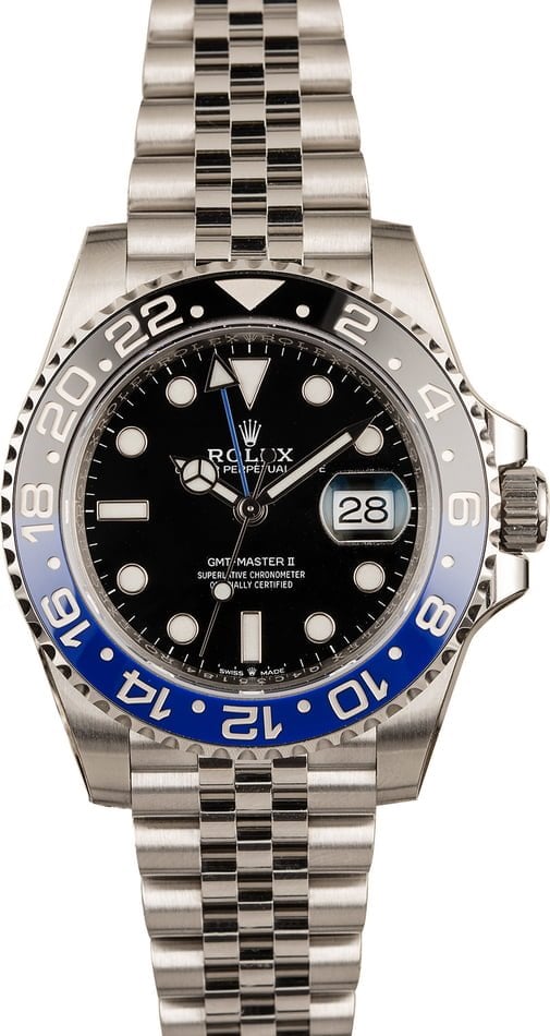 Rolex Watches GMT-Master II Batman BLNR