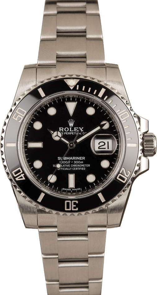 Most Worn Rolex Watches Submariner 116610 Black Stainless Steel