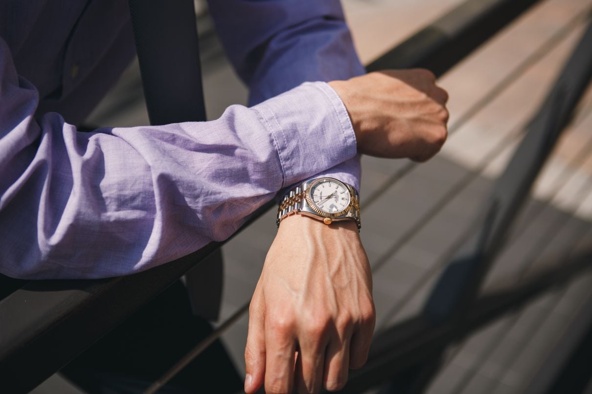 Rolesor Rolex Datejust Two-tone steel and gold