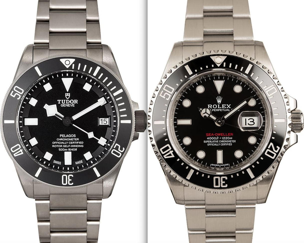 Rolex Sea-Dweller vs. Tudor Pelagos 